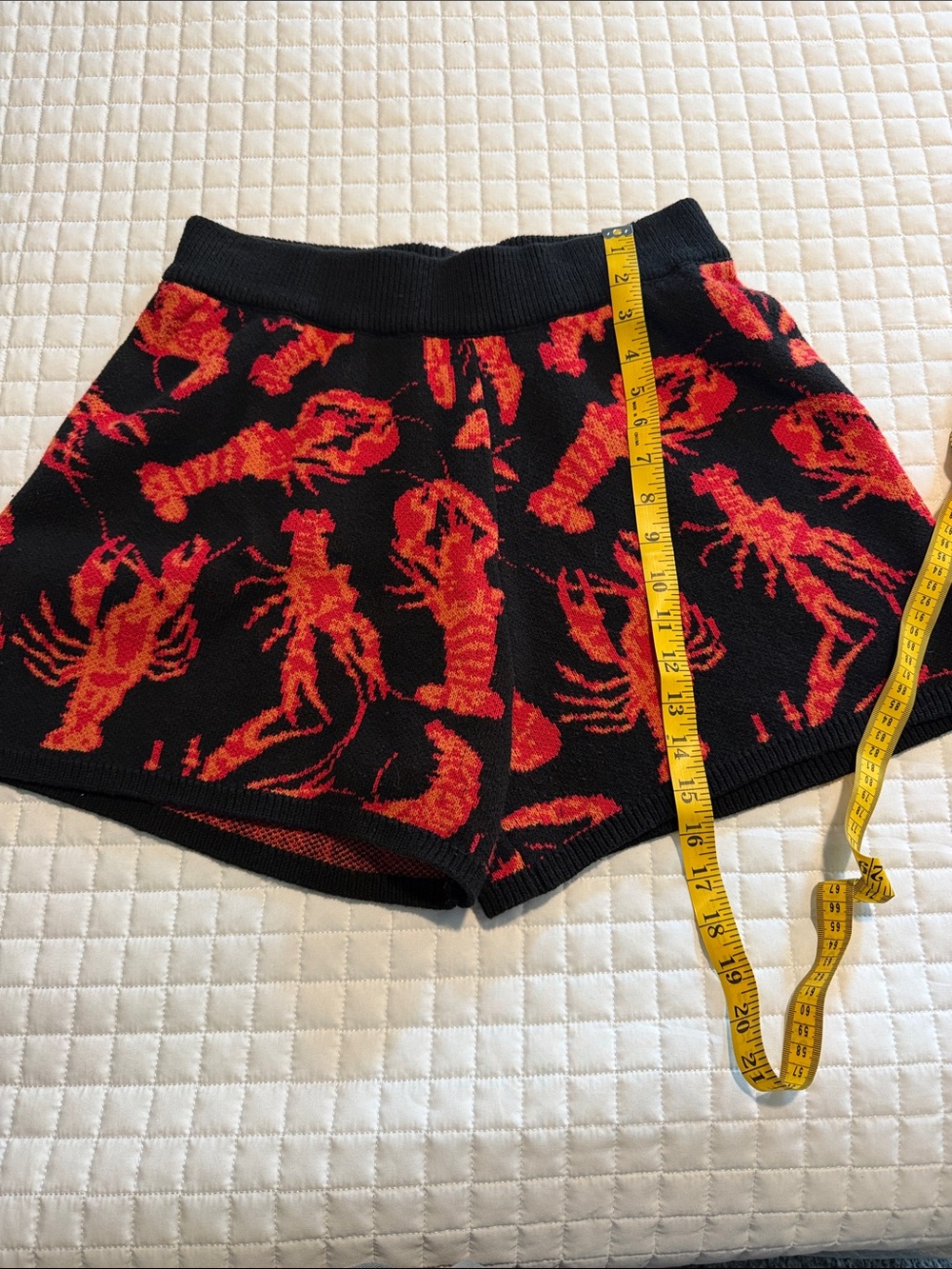 Dressed in LALA You’re my Lobster knit shorts - Picture 6 of 9